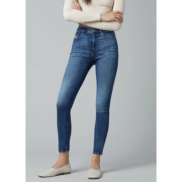 DL1961 Farrow Ankle High Rise Skinny Instasculpt 26 - Picture 1 of 7